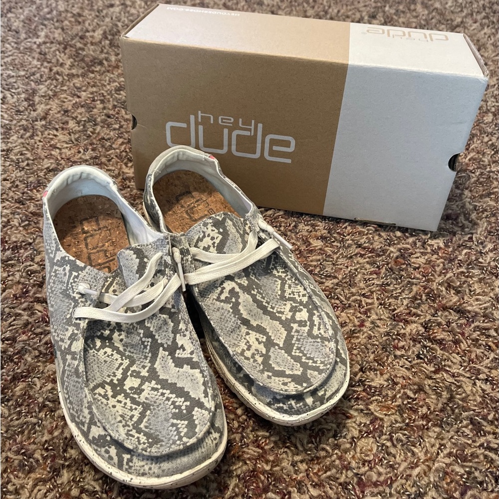 Hey Dude Wendy jungle grey NIB